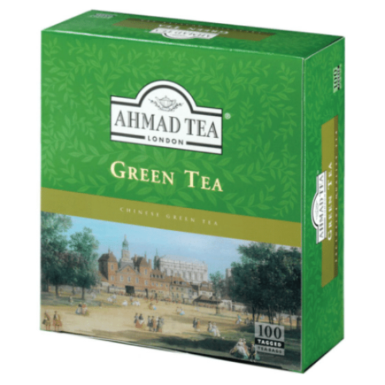 AHMAD GREEN TEABAG 100KPL 200G