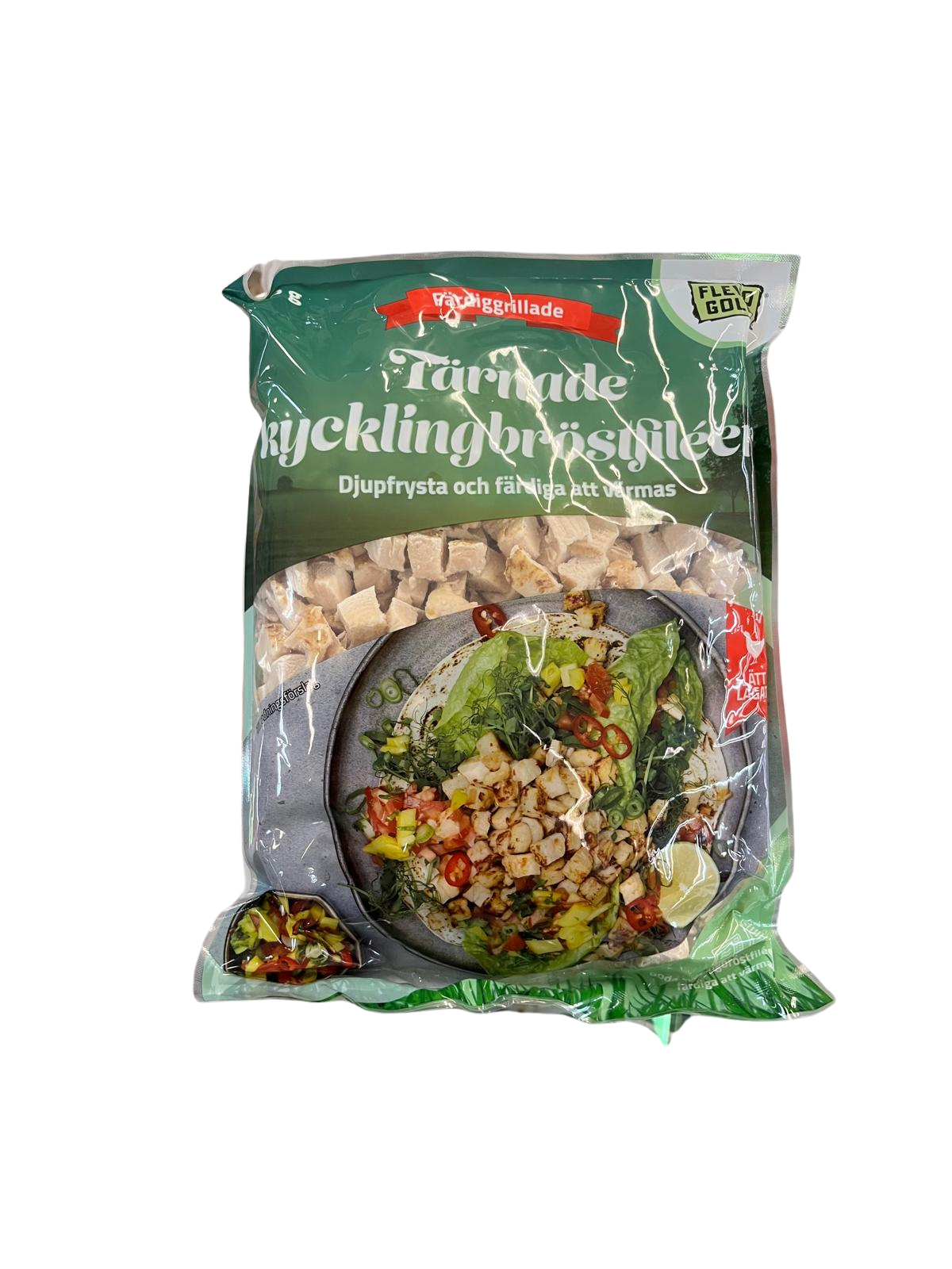 FLEVO ROASTED CHIKEN CUBES 2,5KG