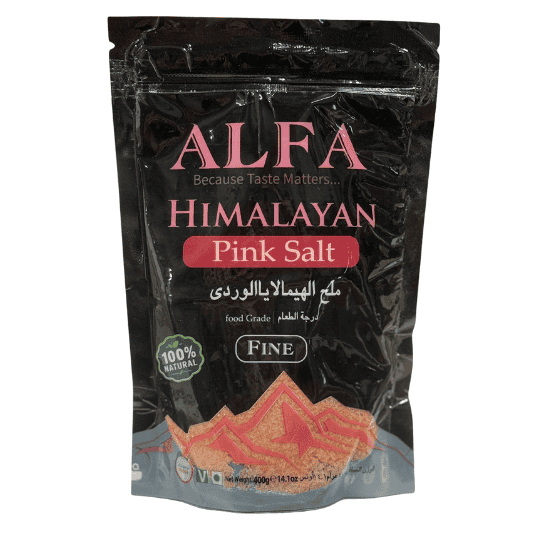 ALFA PINK HIMALAYAN SALT 400G