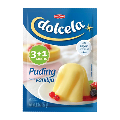 DOLCELA VANILJA PUDING 3+1 148g