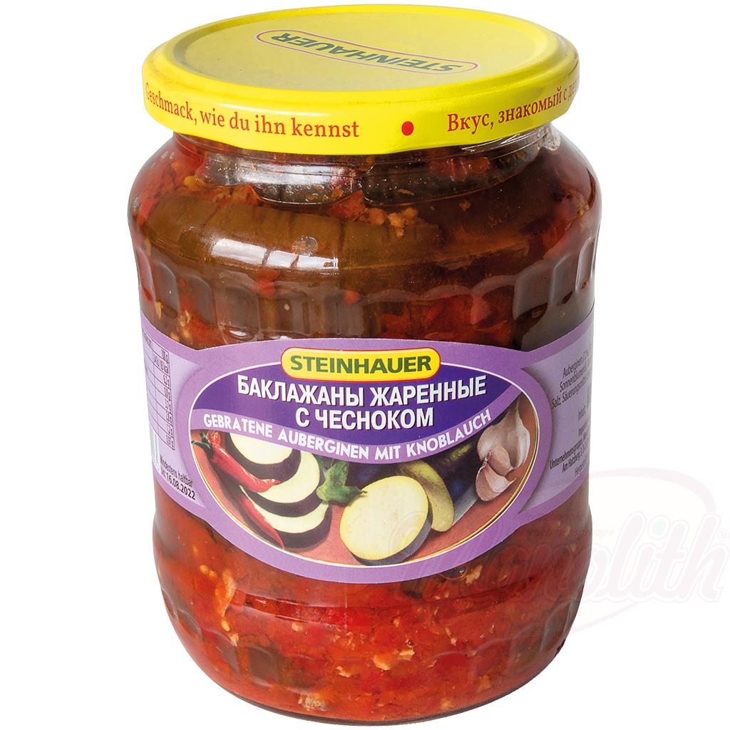 STEINHAUER FRIED EGGPLANT GARLIC 640G
