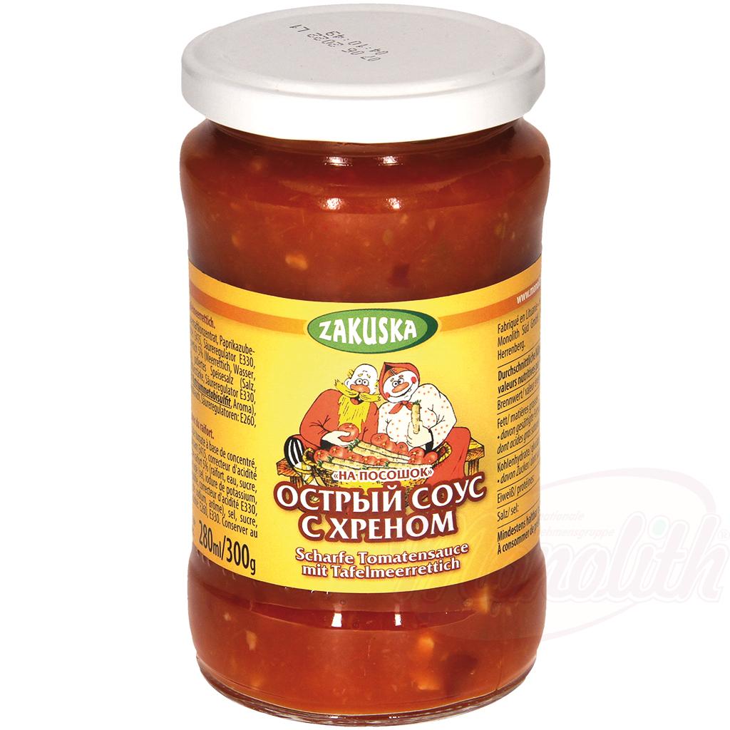 ZAKUSKA NA POSOSCHOK HOT 280ML