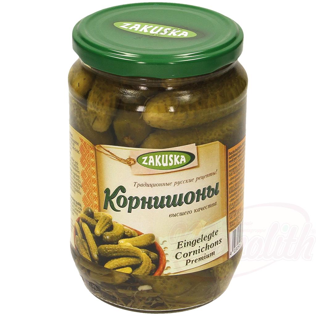 ZAKUSKA GHERKINS PREMIUM 680G