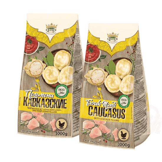CROWN MANTI CHICKEN FILLING 1000G