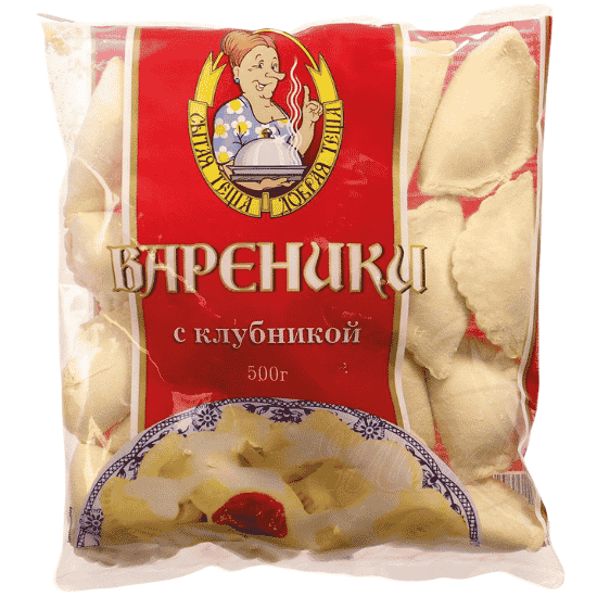 SYTAJA VARENYKY STRAWBERRIES 500G