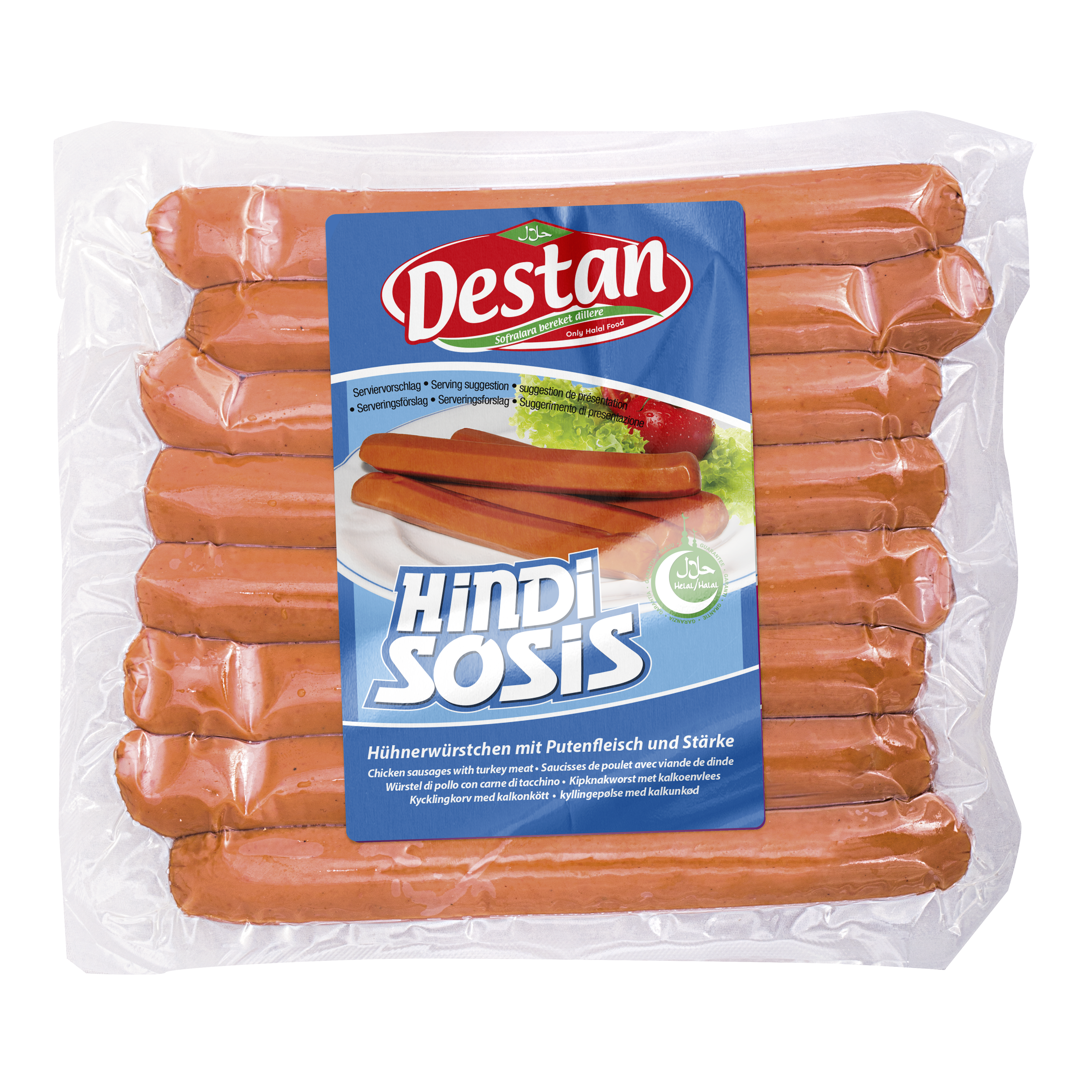 DESTAN CHICKEN TURKEY SAUSAGE 400G