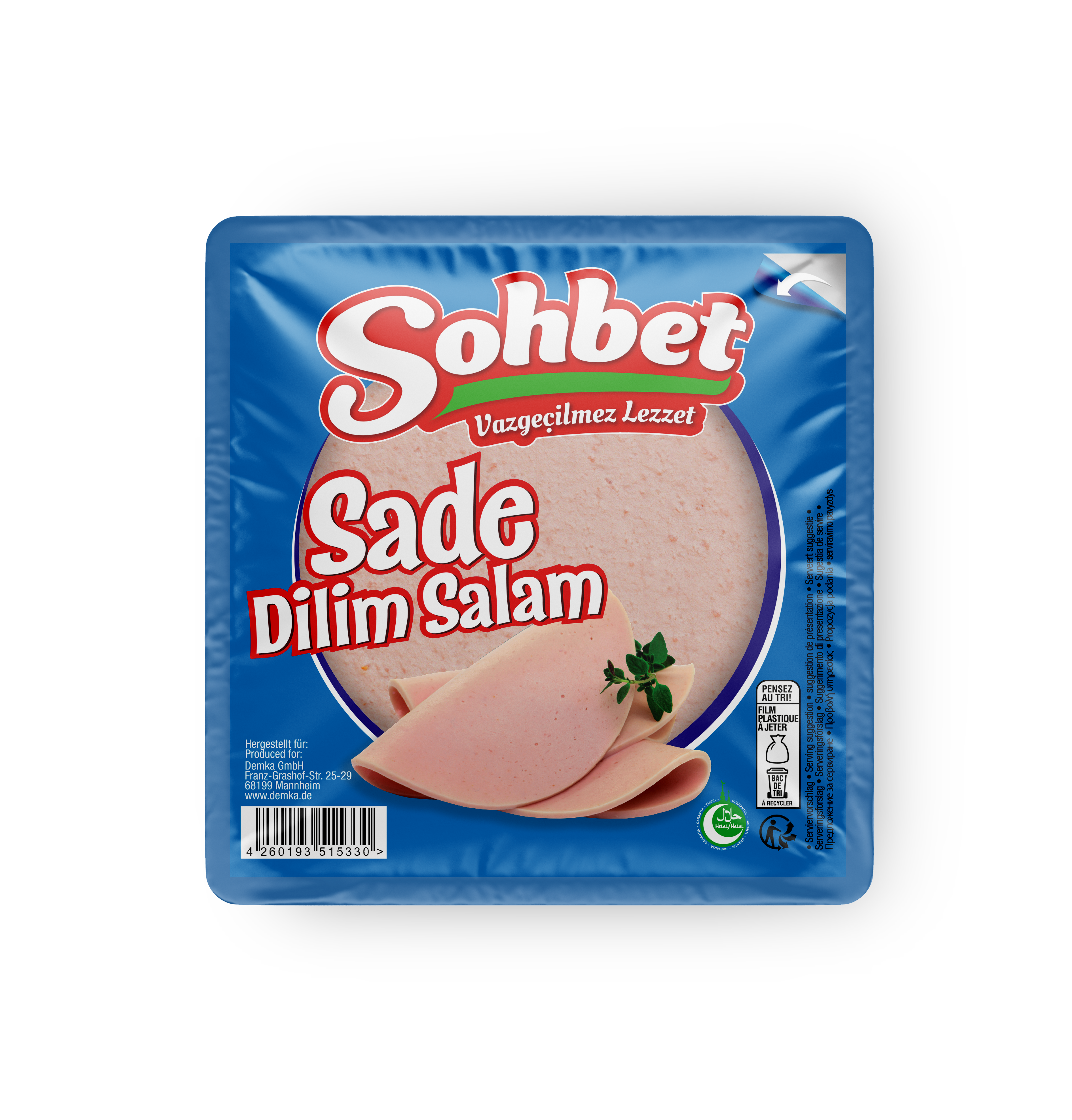 SOHBET SADE DILIM SALAM 200G