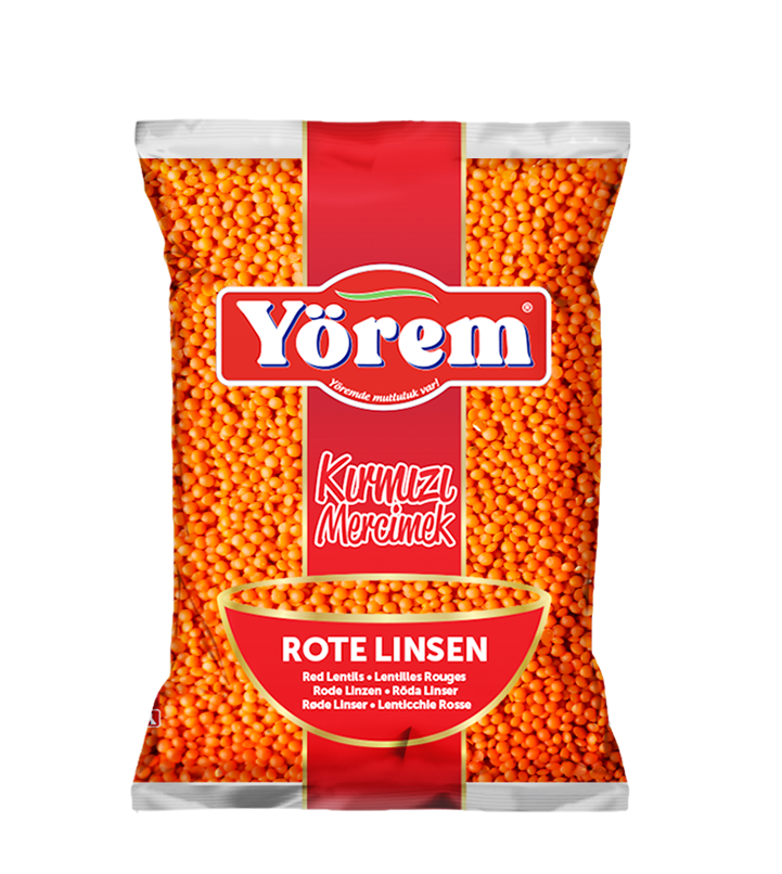 YÖREM RED LENTILS 1000G