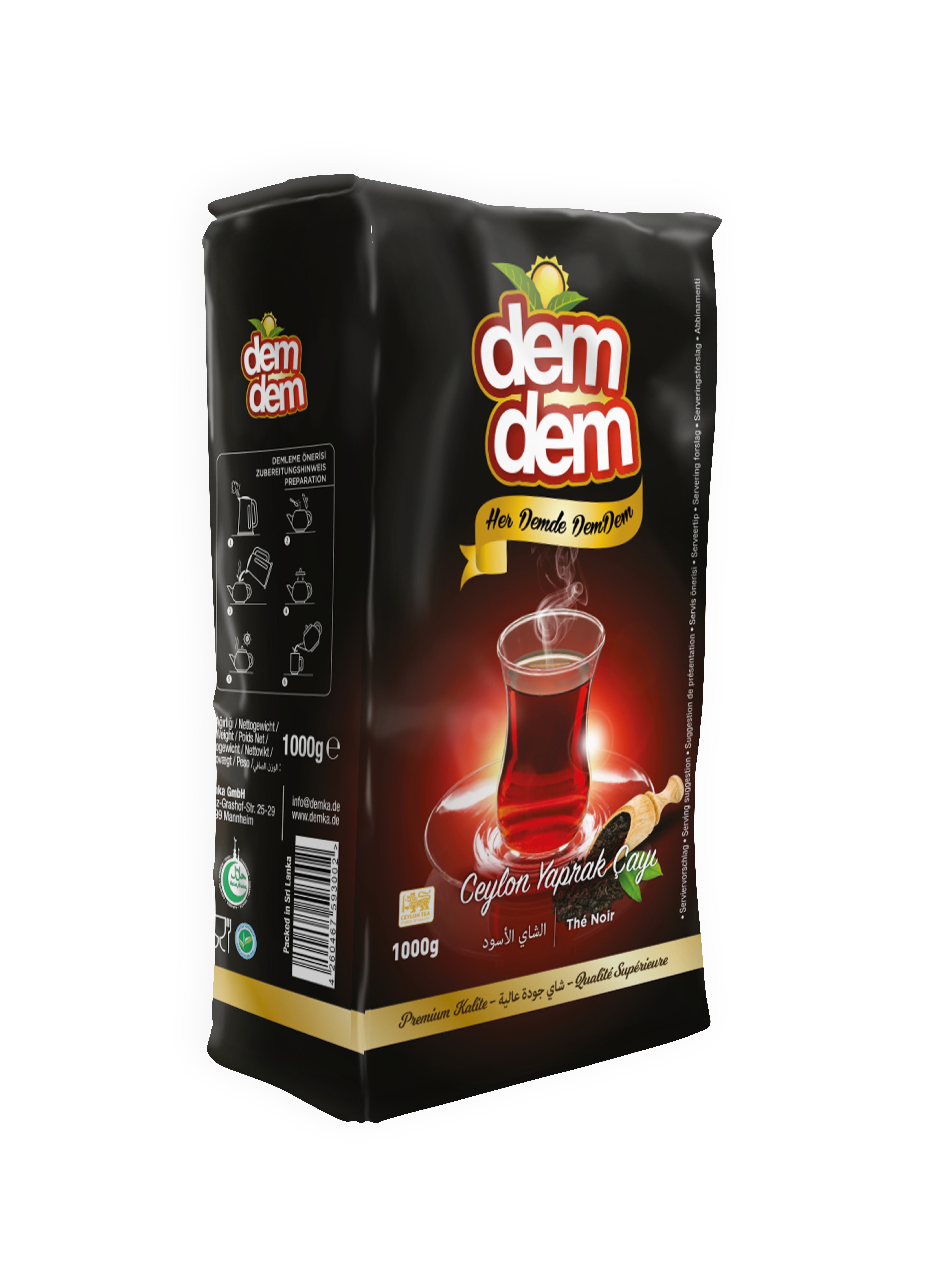 DEMDEM BLACK TEA 1KG