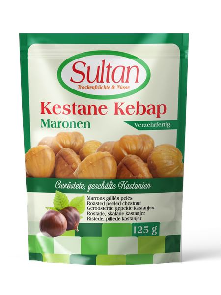 SULTAN ROASTED PEELED CHESNUT 125G