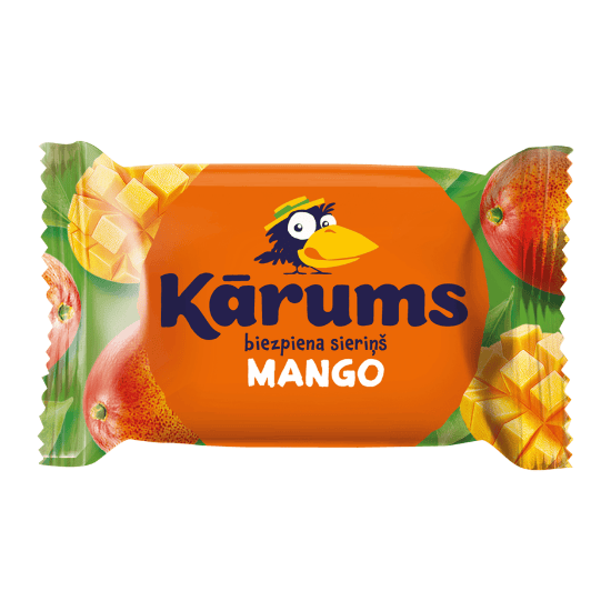 KÄRUMS QURAK SNACK MANGO 5 X 45G = 225G