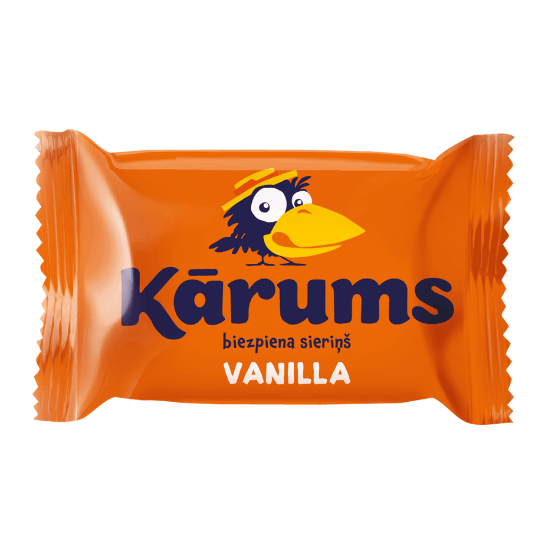 KÄRUMS QURAK SNACK VANILLA 5 X 45G = 225G
