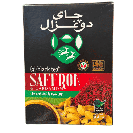 DO GHAZAL BLACK TEA SAFFRON CARDAMOM 100G