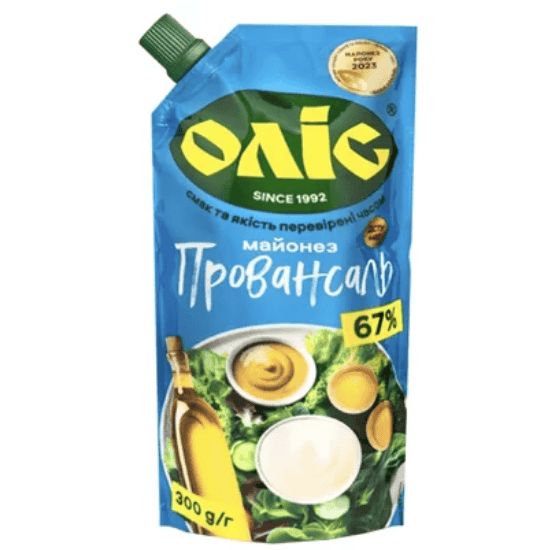 OLIS MAYONNAISE PROVANSAL 67% 300G