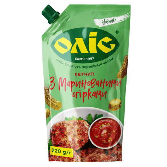 OLIS KETCHUP CUCUMBERS 220G