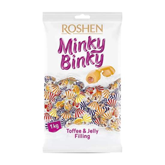 ROSHEN MINKY BINKY TOFFEE 1KG