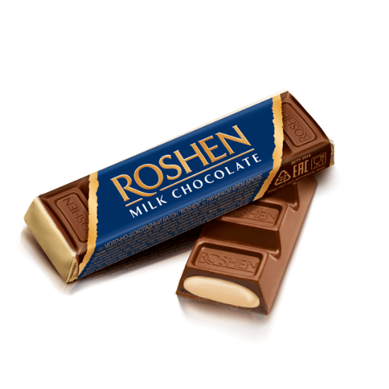 ROSHEN MILK CHOCOLATE CREME BRULEE BAR 43G