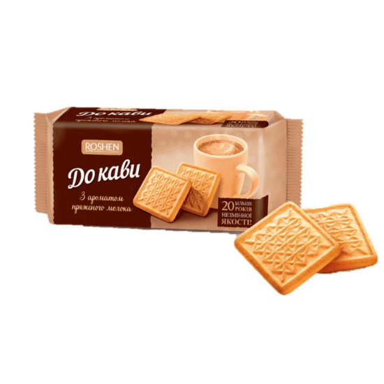 ROSHEN SUGAR BISCUITS BUTTER MILK 185G