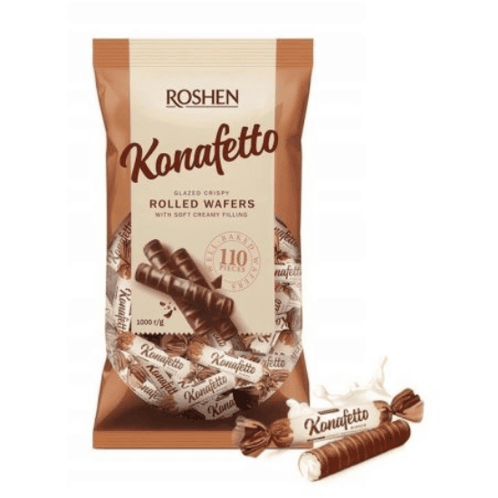 ROSHEN KONAFETTO WAFER ROLL COCOA 1KG
