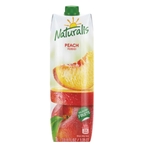 NATURALIS PEACH JUICE 1L