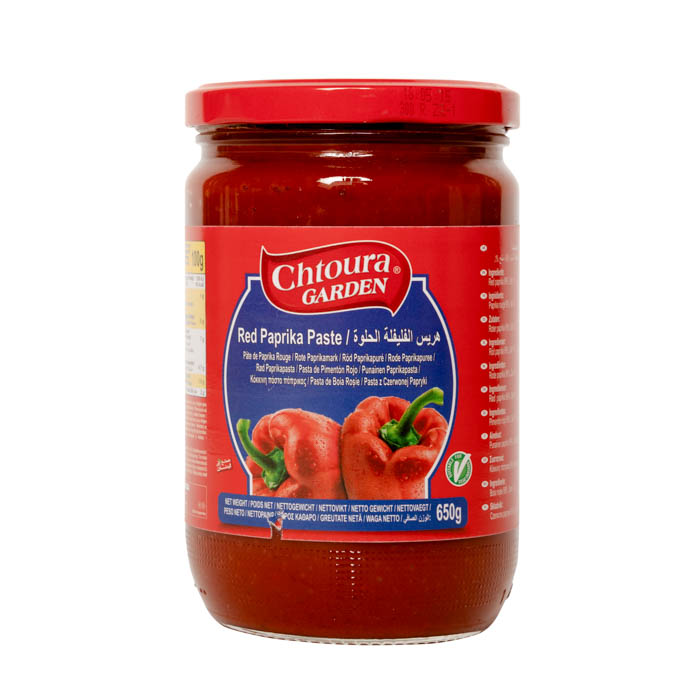 CHTOURA RED PAPRIKA PASTE SWEET 650G