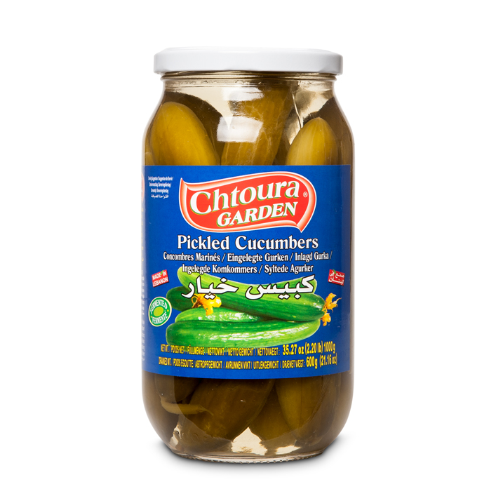 CHTOURA PICKLED CUCUMBERS 1KG