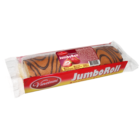 VINCINNI JUMBO ROLL STRAWBERRY 300G
