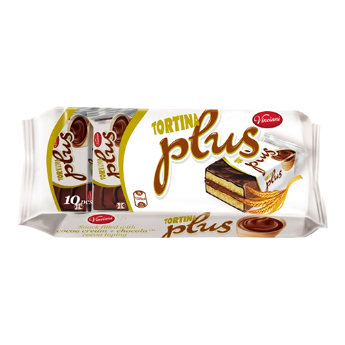 VINCINNI TORTINA PLUS COCOA 300G