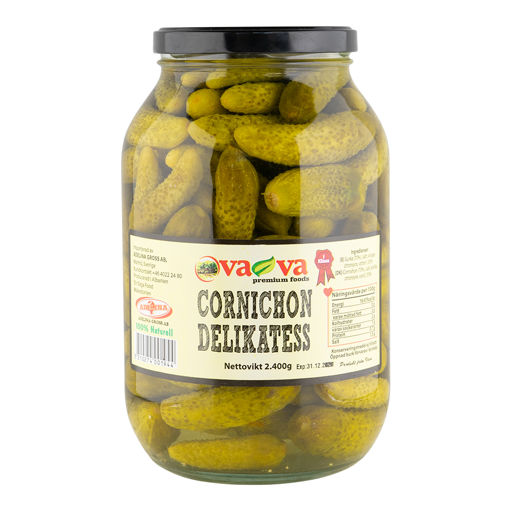 VAVA CORNICHON DELIKATESS 2000G