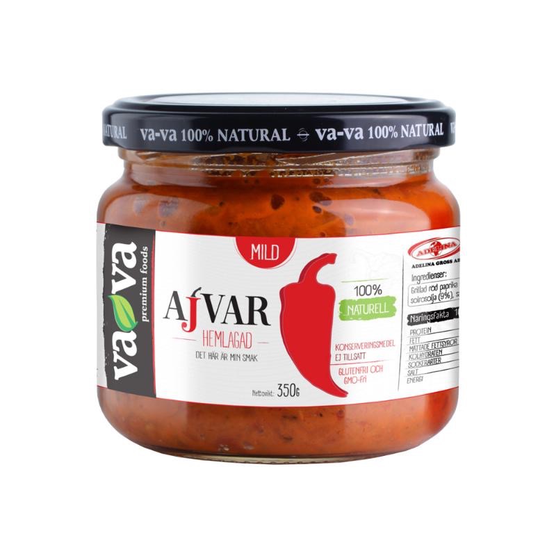 VAVA HOMEMADE AJVAR MILD 350G