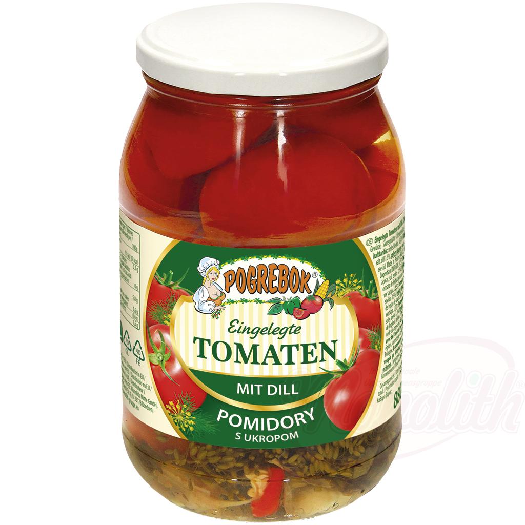 POGREBOK TOMATO WITH DILL 880G
