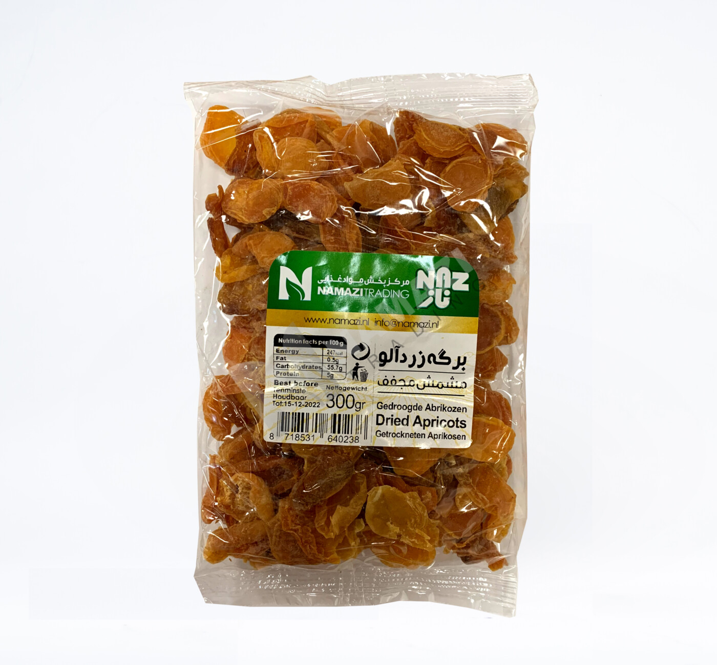NAZ KUIVATTU APRIKOOSI 300G 
