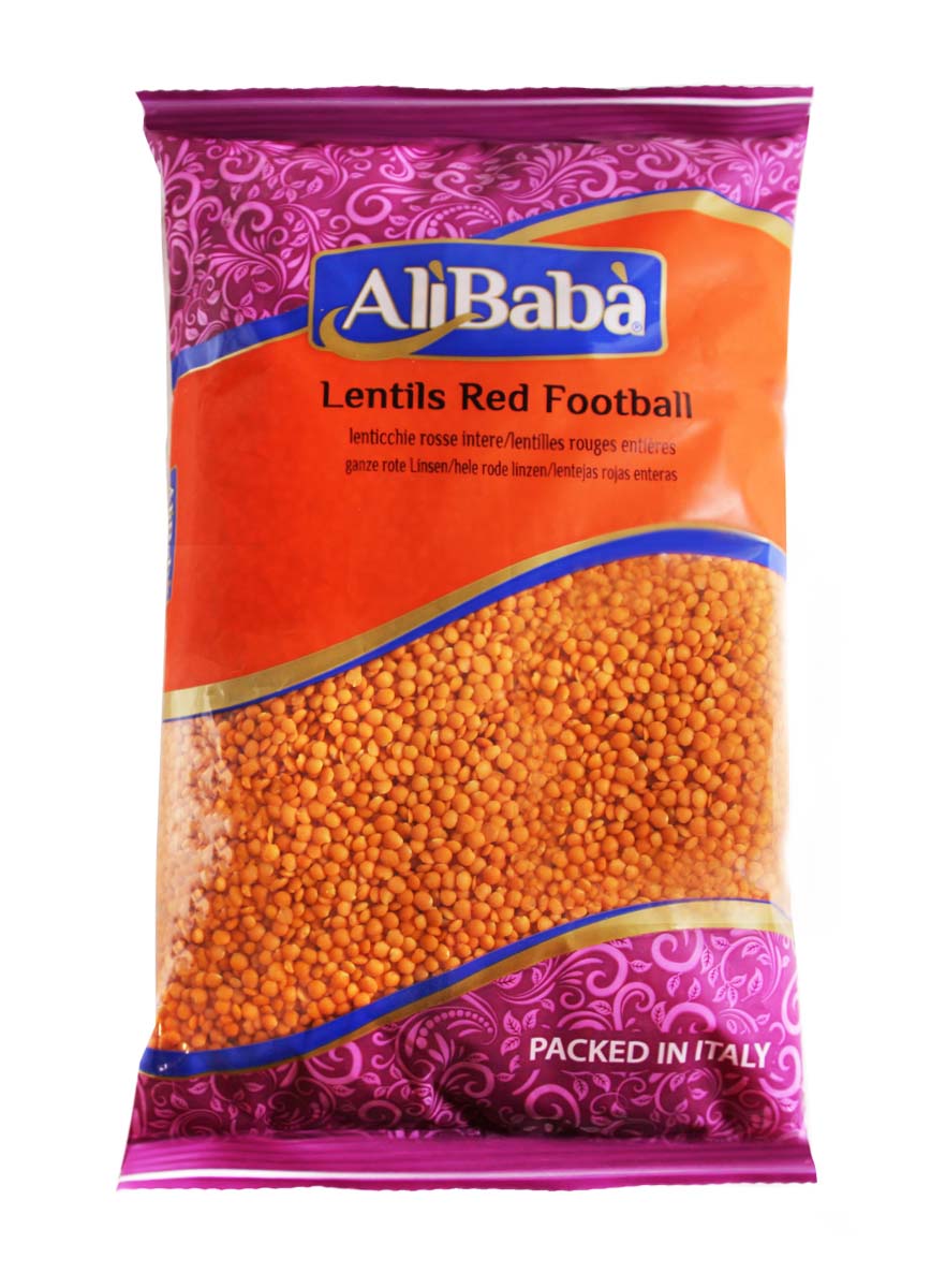 ALIBABA RED FOOTBALL LENTILS 2KG