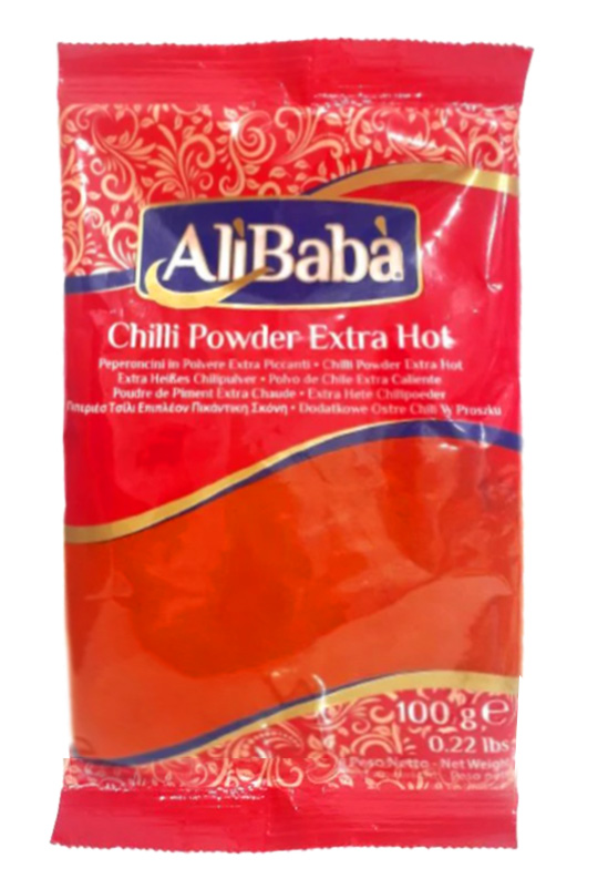 ALIBABA CHILLI POWDER EXTRA HOT 100G