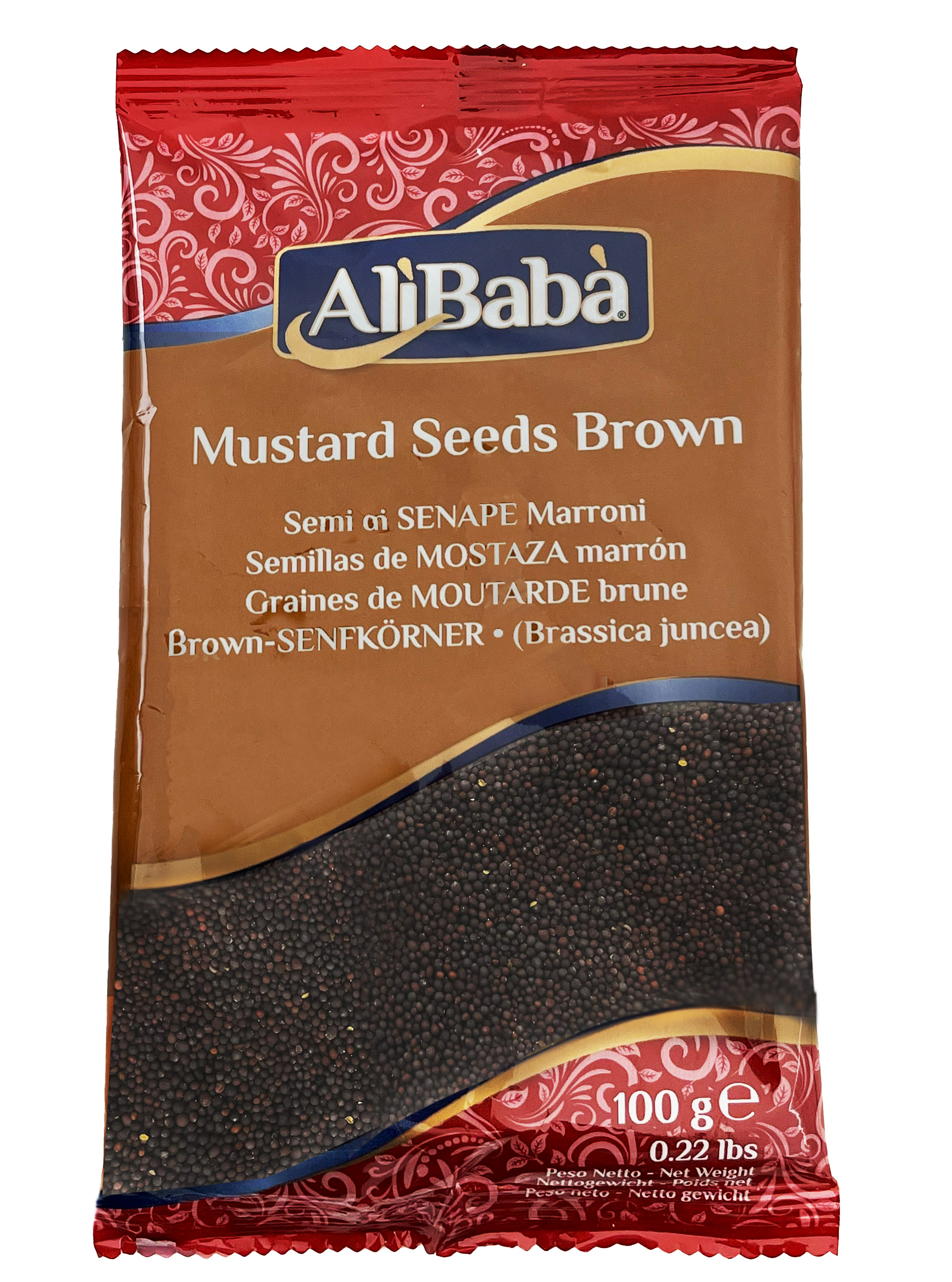 ALIBABA MUSTARD SEEDS BROWN 100G