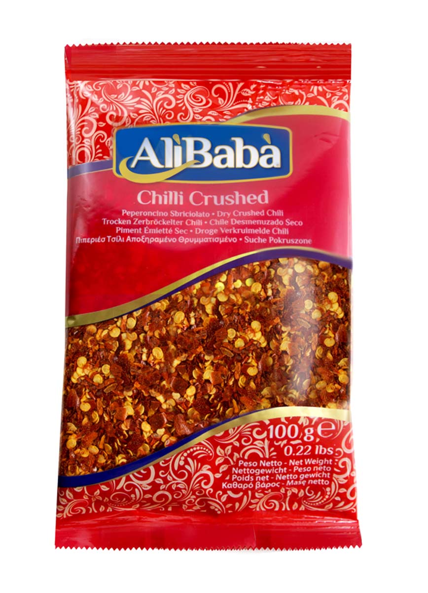 ALIBABA CRUSHED CHILLI 100G
