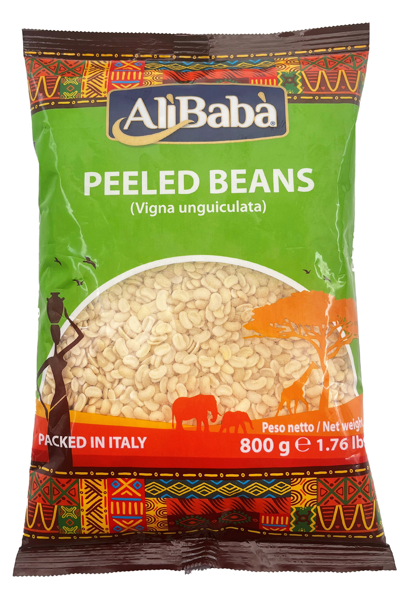 ALIBABA PEELED BEANS 800G