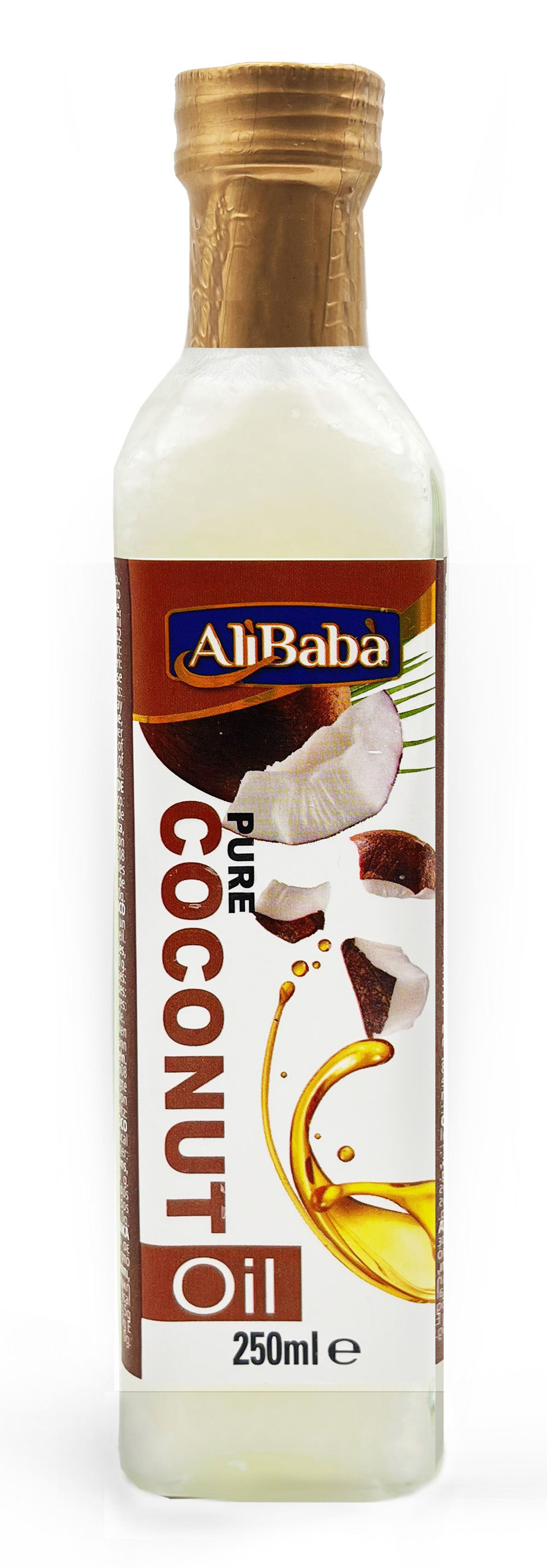 ALIBABA COCONUT OIL GLASS 250ML