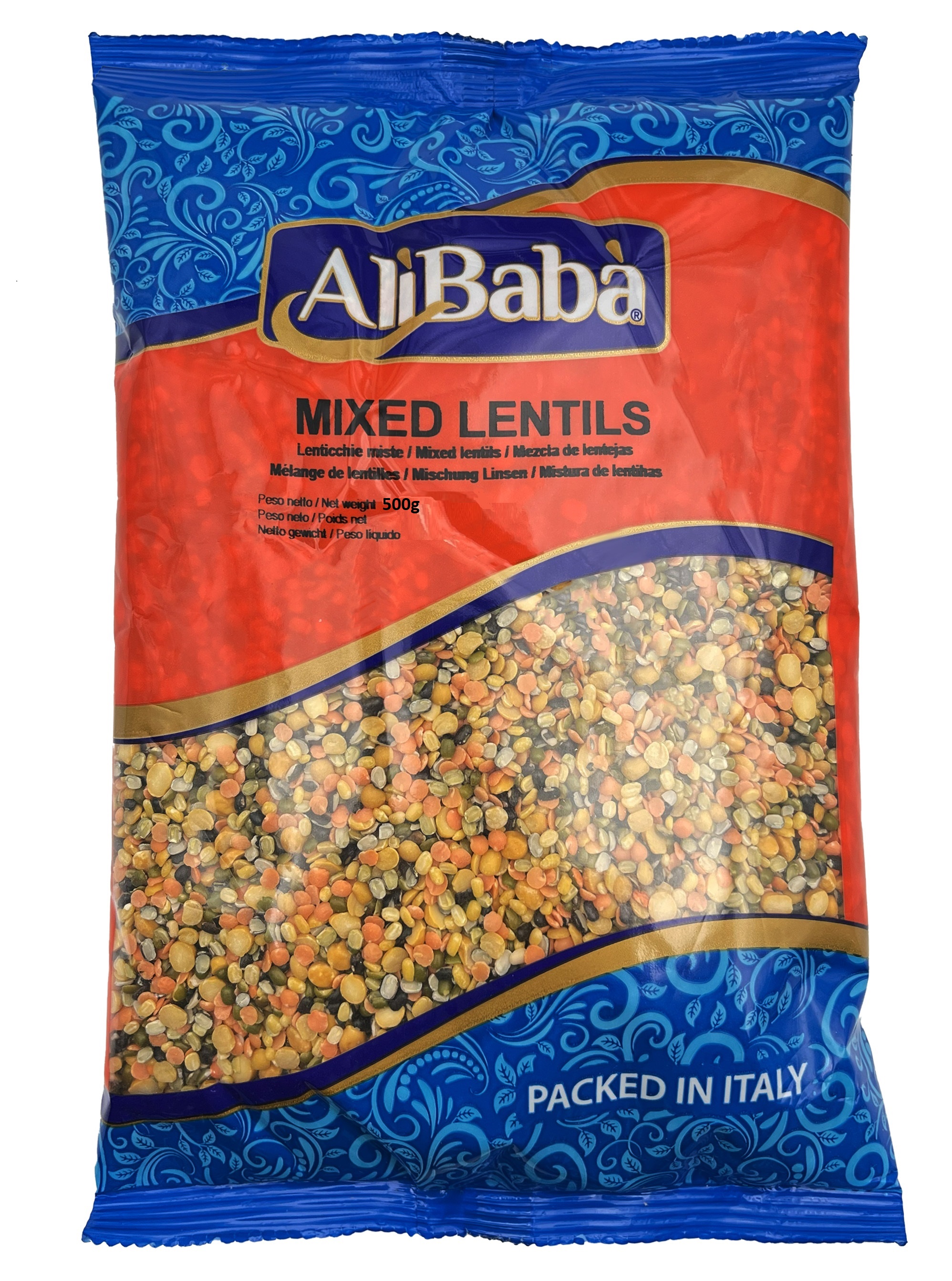 ALIBABA MIXED LENTILS 500G