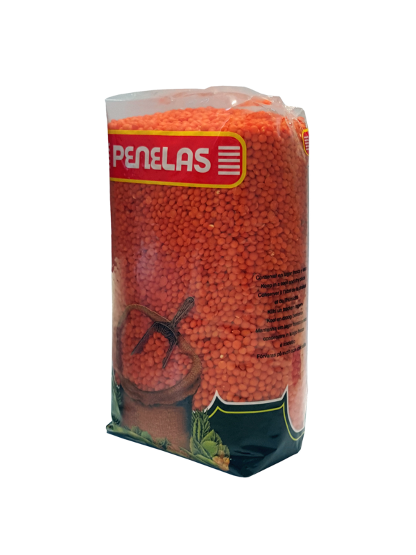 PENELAS RED LENTILS FOOTBALL 1KG