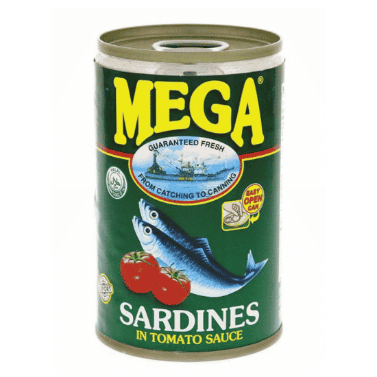 MEGA SARDINES IN TOMATO 155G