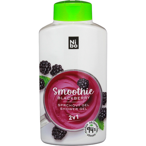 NIBO NAISTEN SUIHKUSAIPPUA BLACKBERRY 500ML