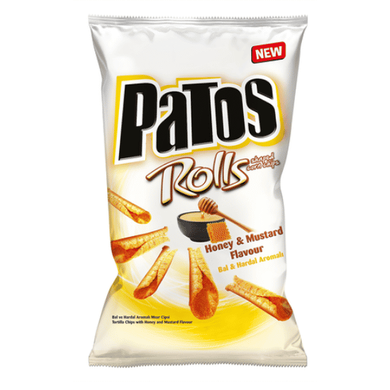 PATOS ROLLS HONEY MUSTARD 109G