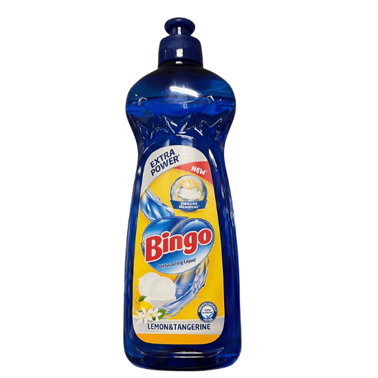 BINGO DISHWASHING LEMON 400ML