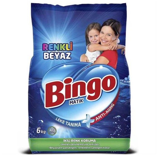 BINGO PYYKINPESUJAUHE COLOR&WHITE 6KG