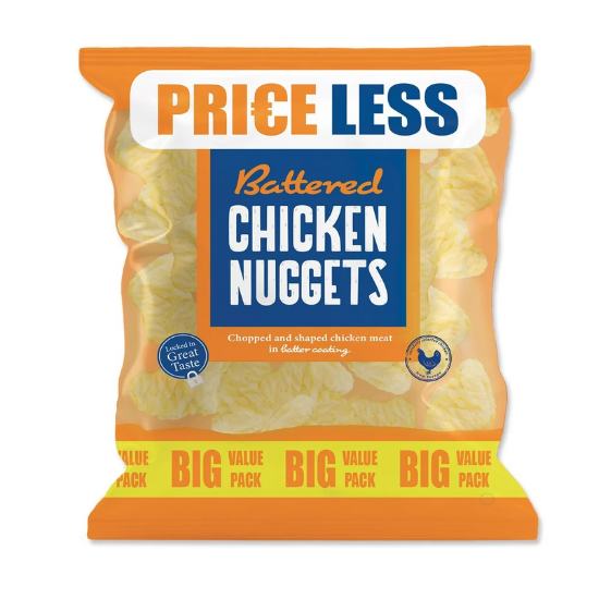 ELBURG BATTERED NUGGETS ORANGE 1KG