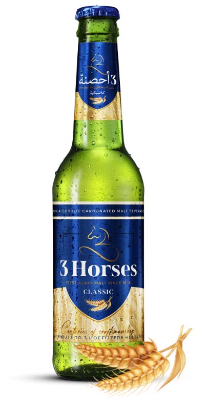 3 HORSES CLASSIC 330ML