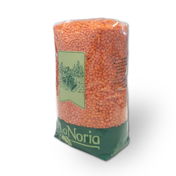 LA NORIA RED FOOTBALL LENTILS 1KG