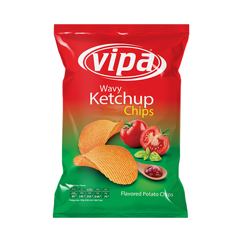 VIPA CHIPS KETCHUP 130G